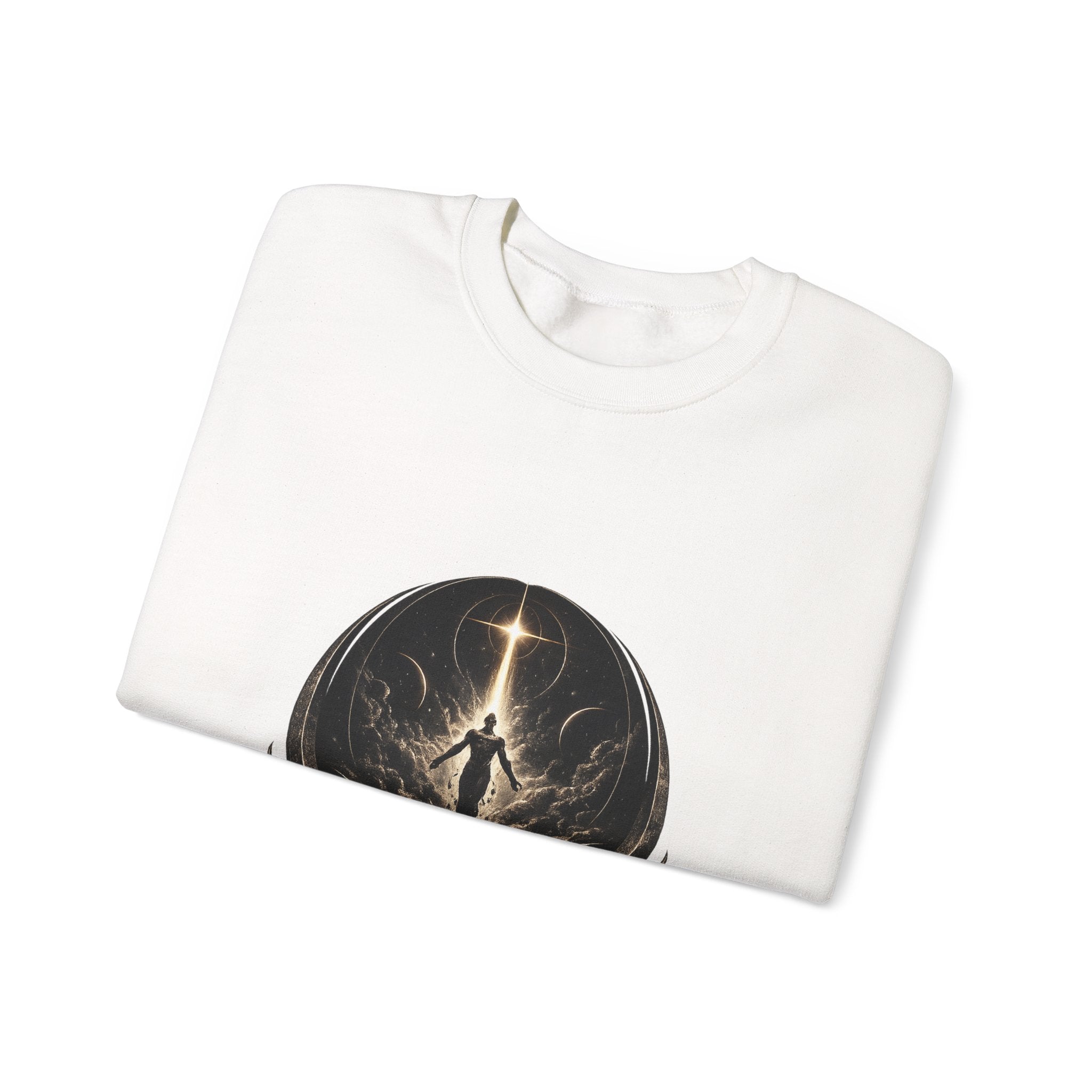 Elysian Emblem Crewneck Sweatshirt - Mythic Light Graphic