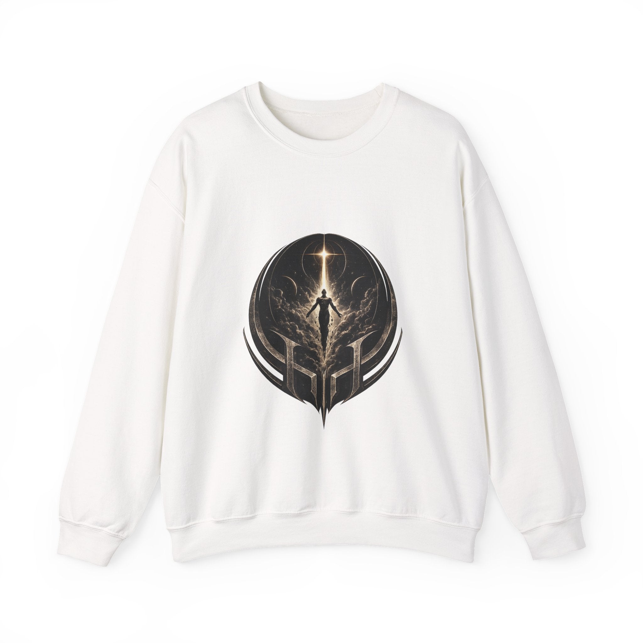 Elysian Emblem Crewneck Sweatshirt - Mythic Light Graphic